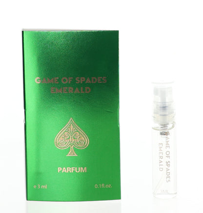 Game of Spades Emerald by Jo Milano, 0.1 oz Parfum for Unisex Sample
