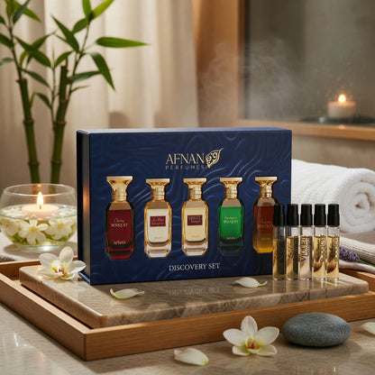 Bouquet Series Discovery Kit by Afnan, 5 Piece Discovery Set for Women