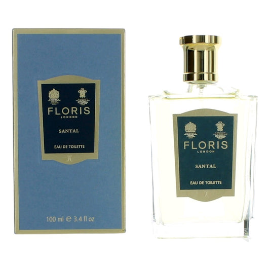 Santal by Floris, 3.4 oz EDT Spray For Men