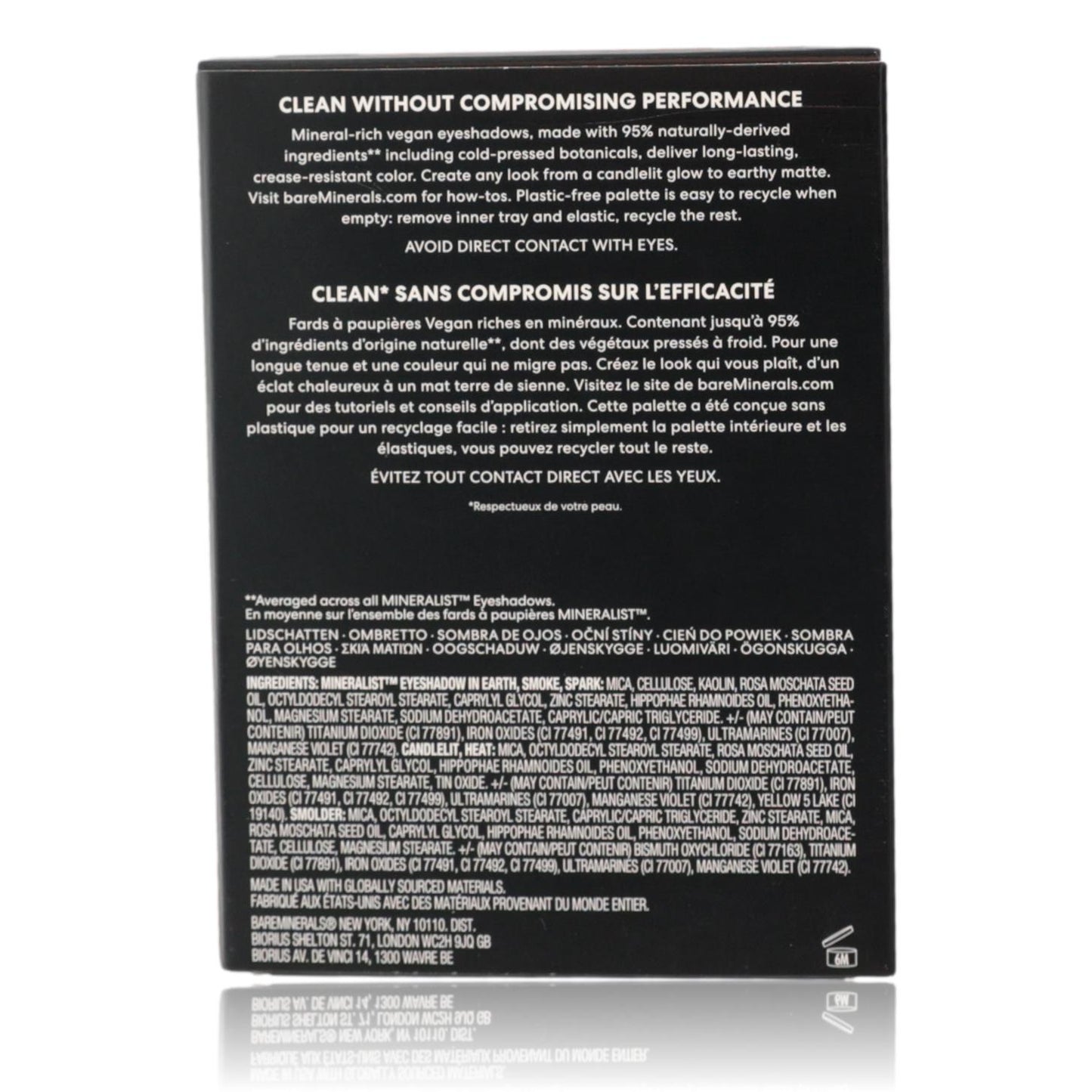 Bare Minerals Mineralist by bareMinerals, 6 Shade Eyeshadow Palette - Burnished