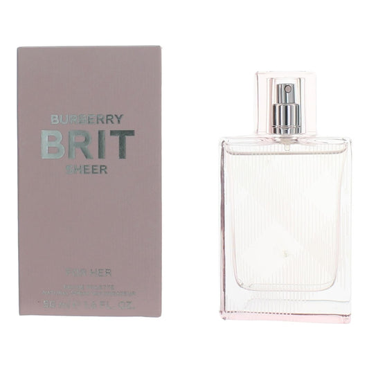 Brit Sheer by Burberry, 1.6 oz EDT Spray for Women