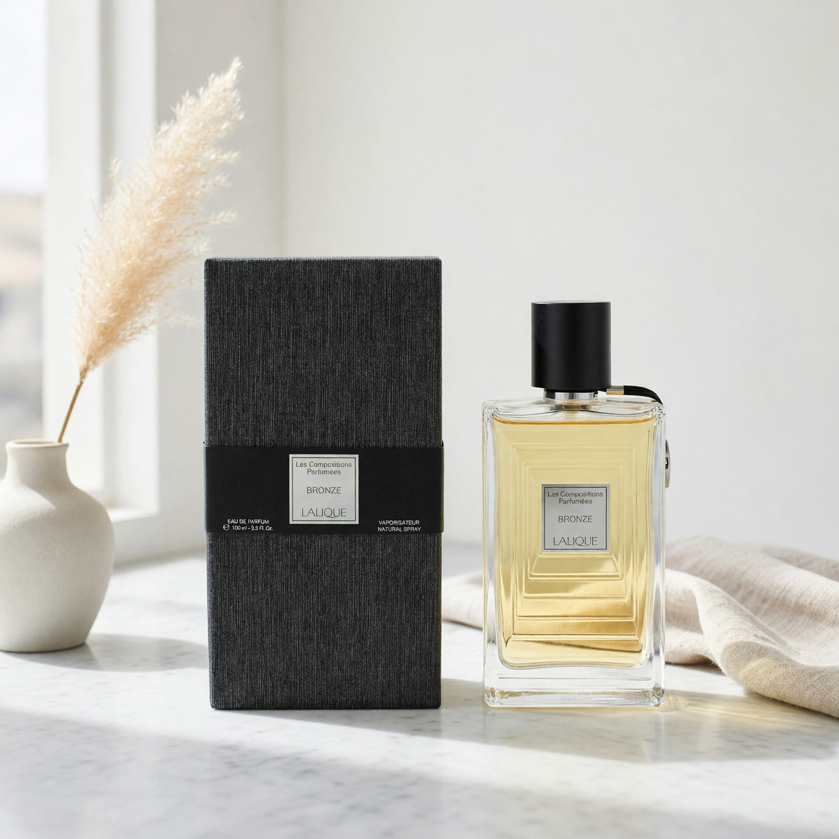 Lalique Les Compositions Parfumees Bronze by Lalique, 3.3oz EDP Spray for Unisex