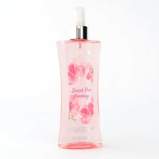 Pink Sweet Pea Fantasy by Body Fantasies, 8oz Fragrance Body Spray women