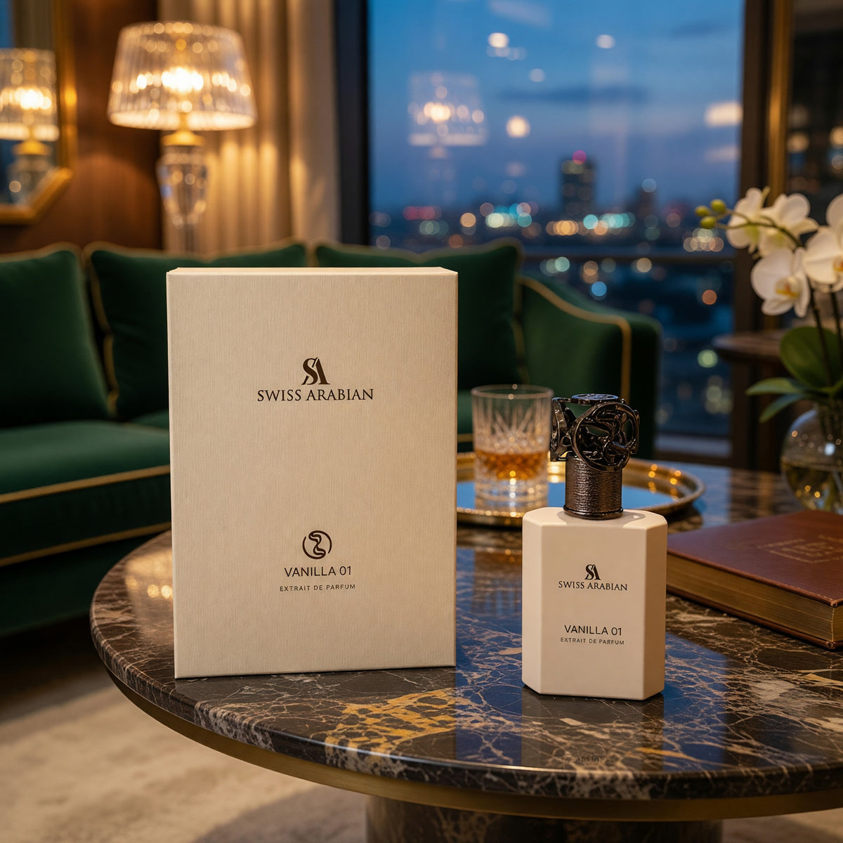 Vanilla 01 by Swiss Arabian, 1.7 oz Extrait de Parfum Spray for Unisex
