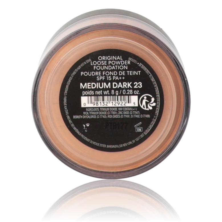 Bare Minerals Loose Powder Foundation .28 Powder Foundation SPF 15 - Medium Dark 23