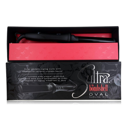 The Bombshell Oval Rod Curling Iron by Sultra 