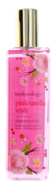 Pink Vanilla Wish by Bodycology, 4 Pack 8 oz Fragrance Mist for Women
