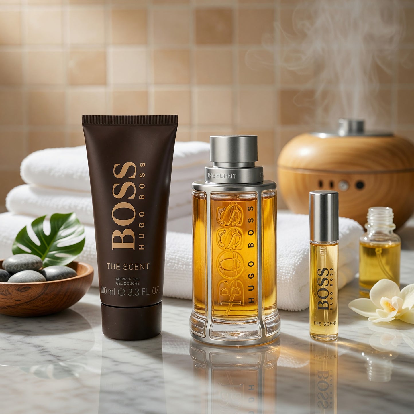 Boss The Scent by Hugo Boss, 3 Piece Gift set for Men