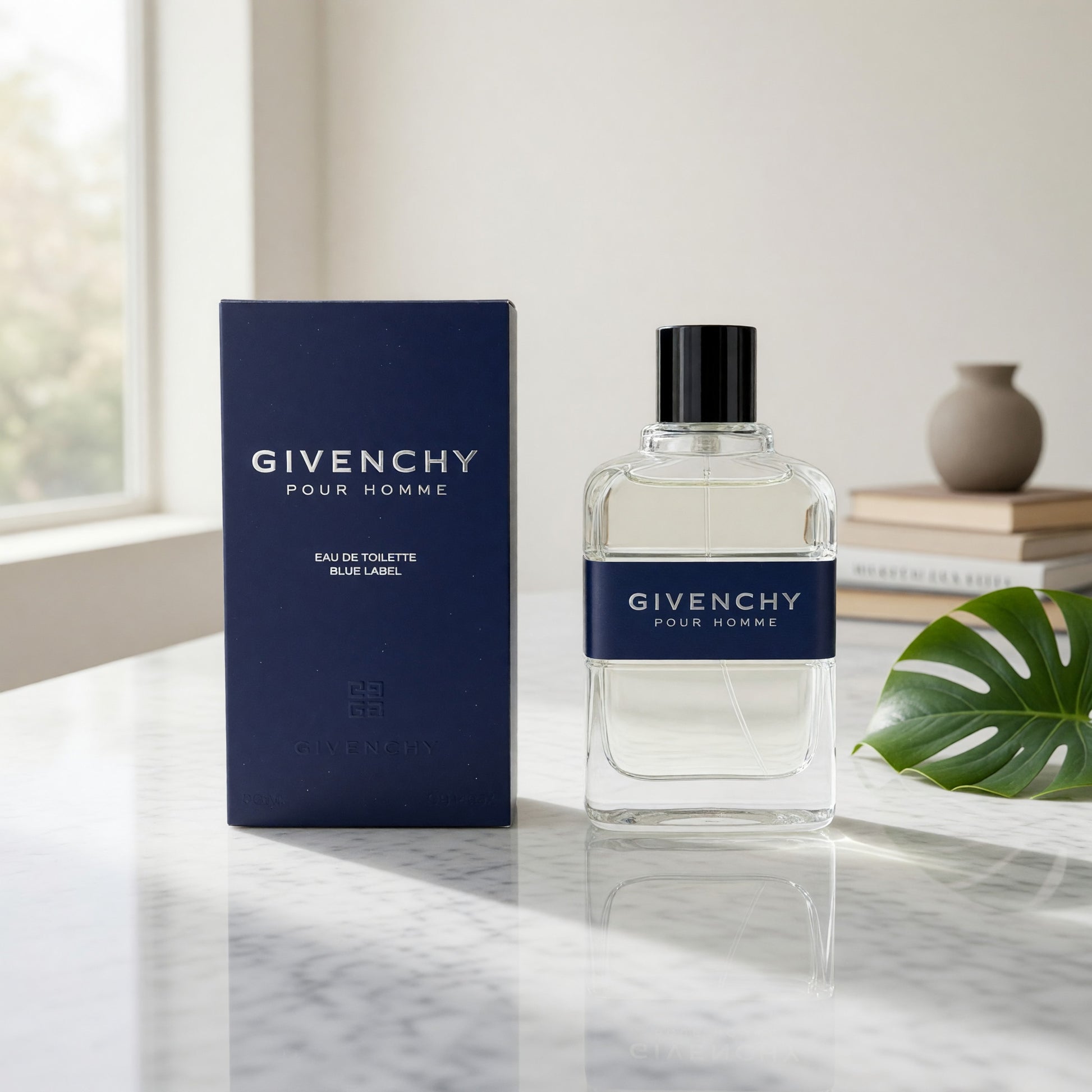 Givenchy Pour Homme Blue Label by Givenchy, 3.4 oz EDT Spray for Men