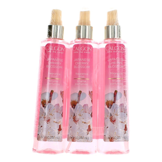 Calgon Japanese Cherry Blossom by Calgon, 3 Pack 8oz Fragrance Mist women