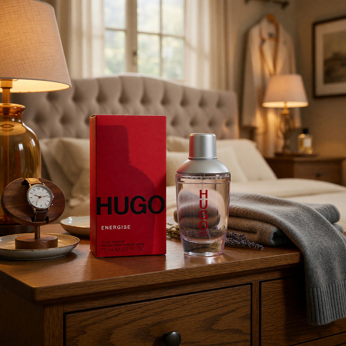 Hugo Energise by Hugo Boss, 2.5 oz EDT Spray for Men