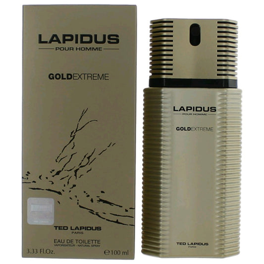 Lapidus Gold Extreme by Ted Lapidus, 3.3 oz EDT Spray for Men