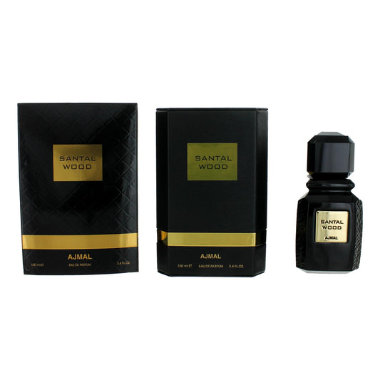 Santal Wood by Ajmal, 3.4 oz EDP Spray for Unisex