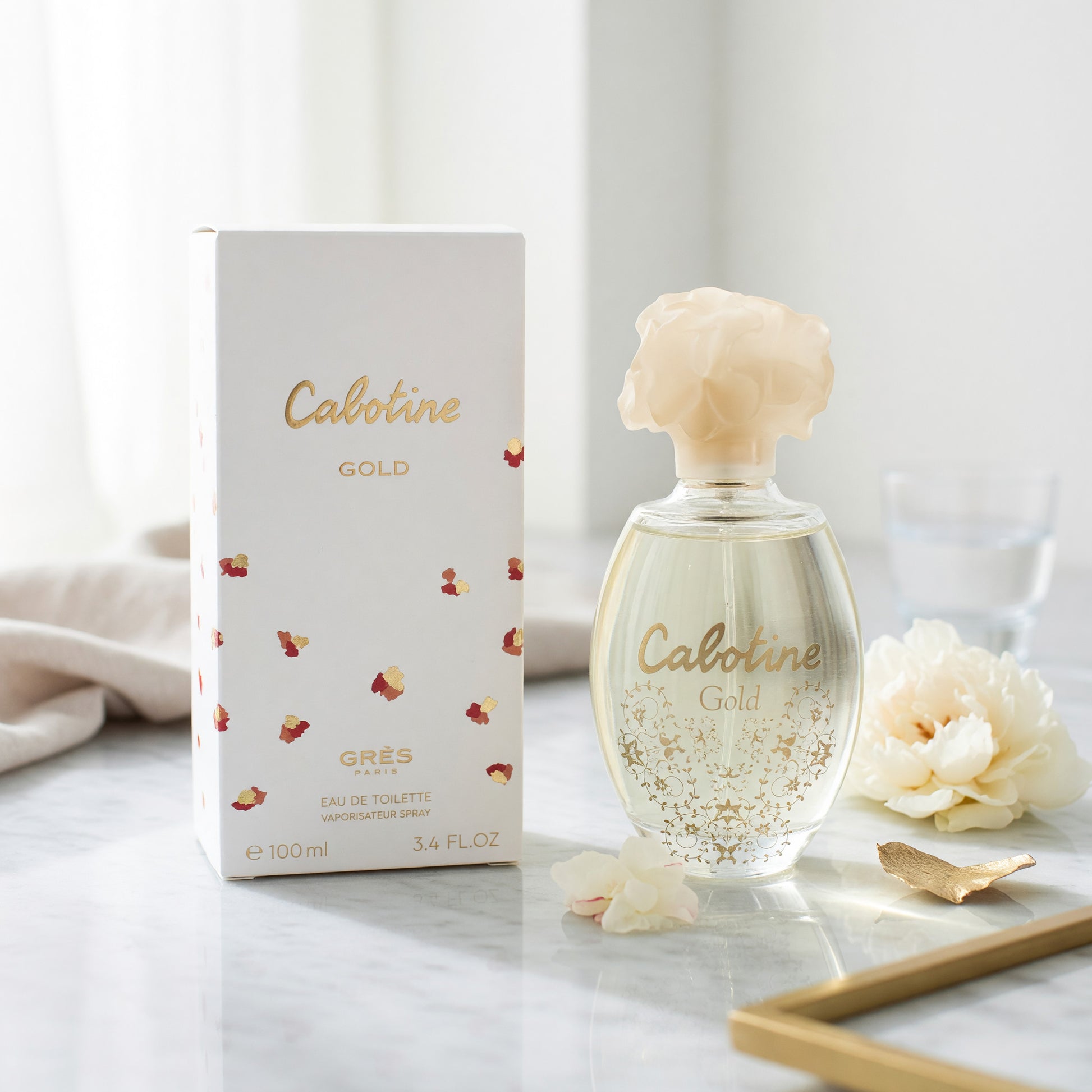 Cabotine Gold by Parfums Gres, 3.4 oz EDT Spray for Women