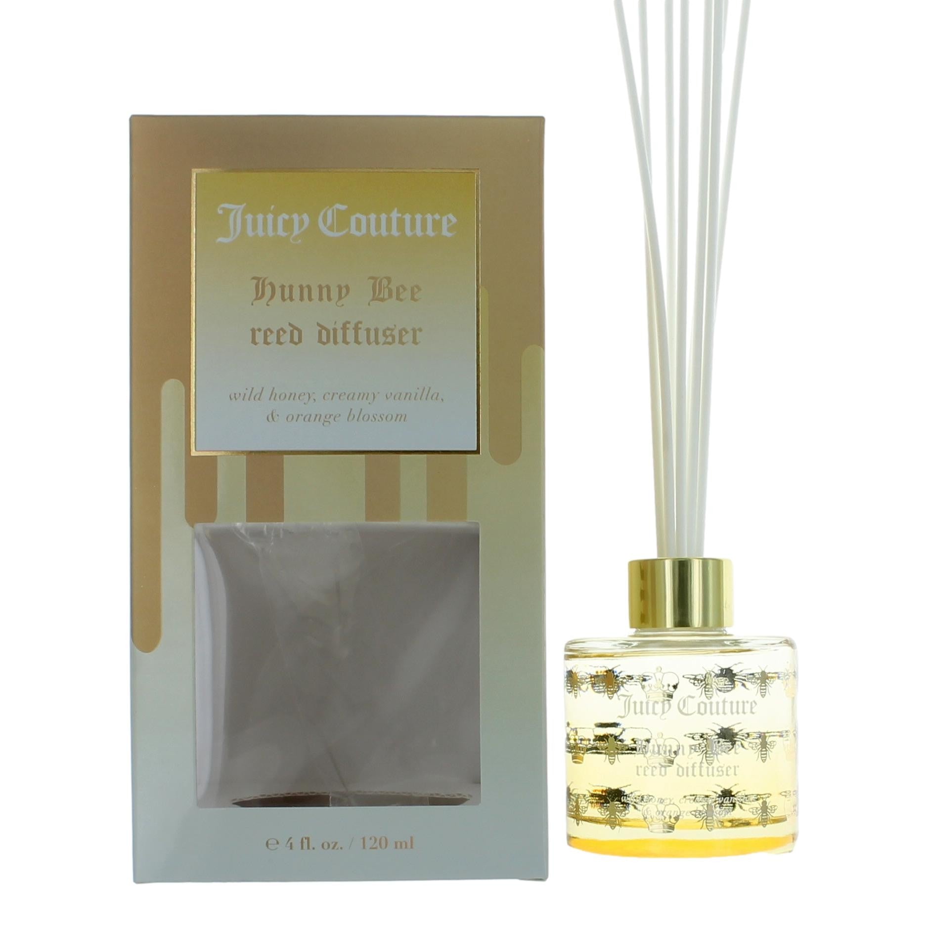 Hunny Bee by Juicy Couture, 4 oz Reed Diffuser - Hunny Bee