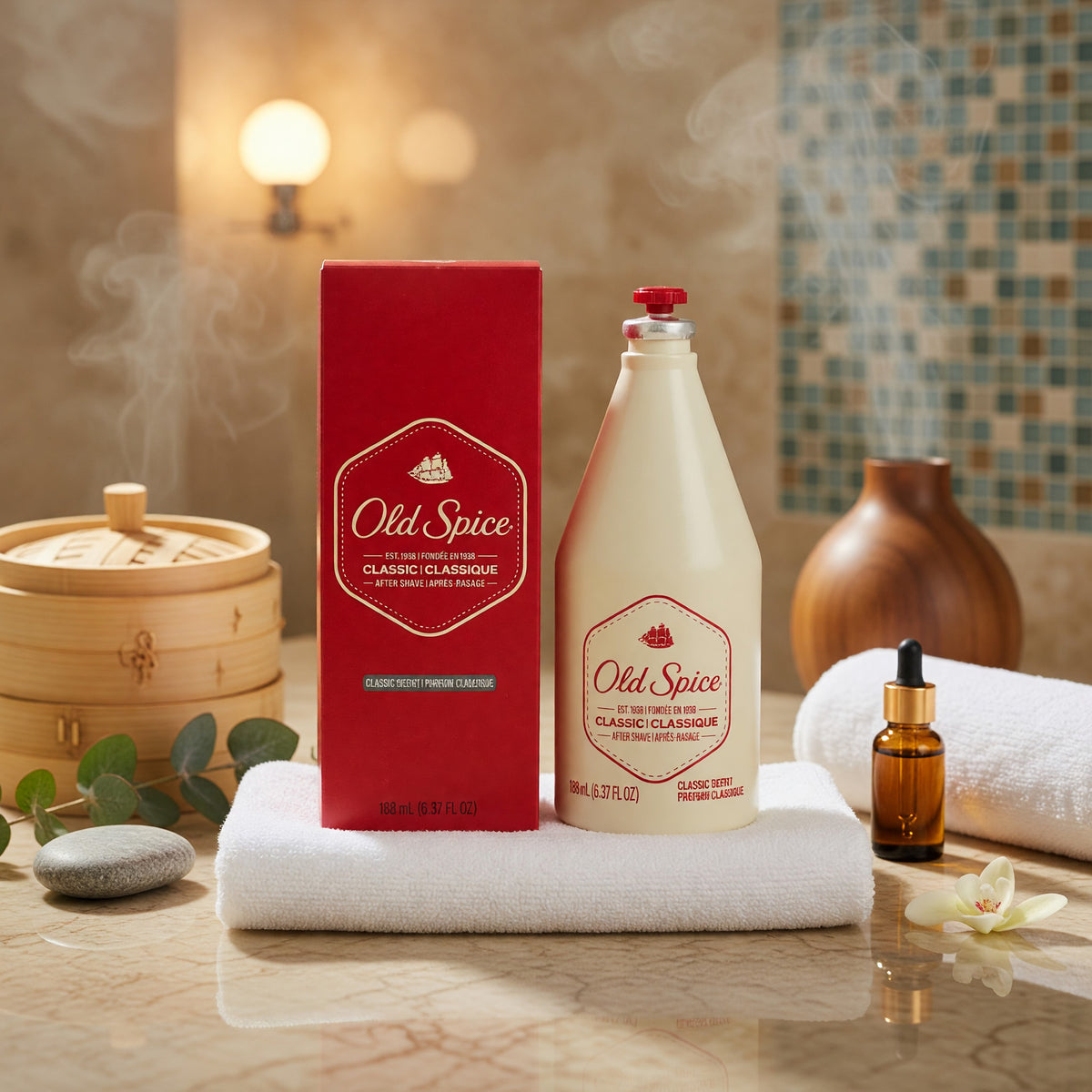 Old Spice Classic by Old Spice, 6.37 oz After Shave Splash for Men