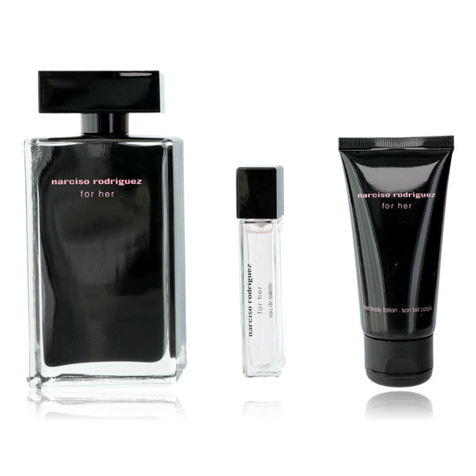 Narciso Rodriguez by Narciso Rodriguez, 3 Piece Gift Set for Women