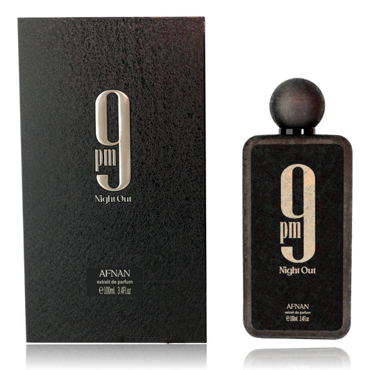 9PM Night Out by Afnan, 3.4 oz Extrait De Parfum spray for Unisex
