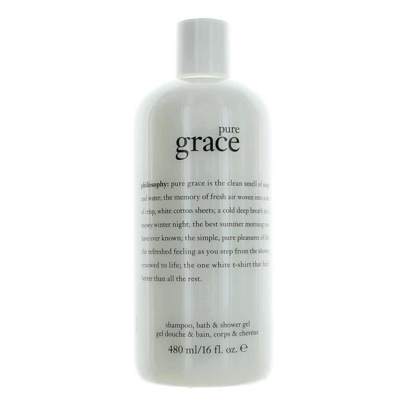 Pure Grace by Philosophy, 16 oz Shampoo and Body Wash for Women