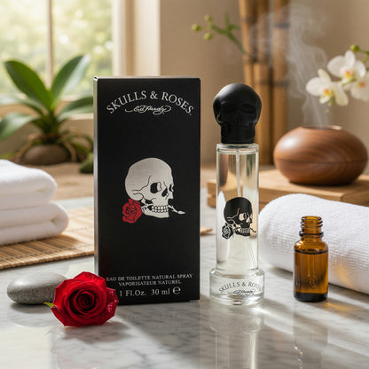 Ed Hardy Skulls & Roses by Ed Hardy, 1 oz EDT Spray for Men