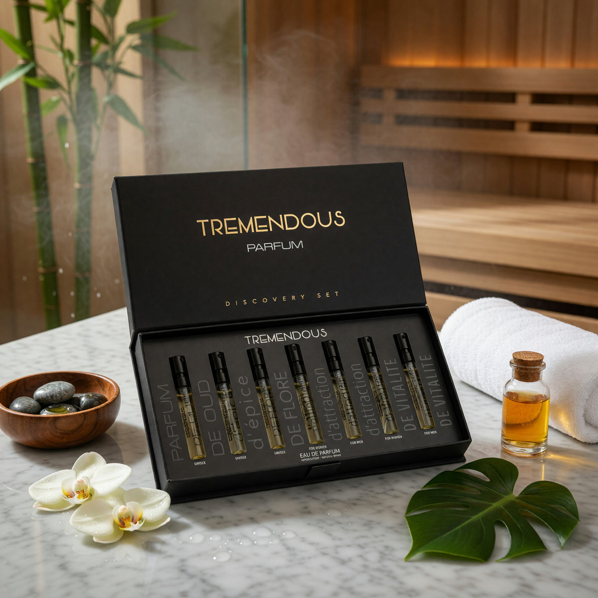 Tremendous by Tremendous Parfum, 7 Piece Discovery Set