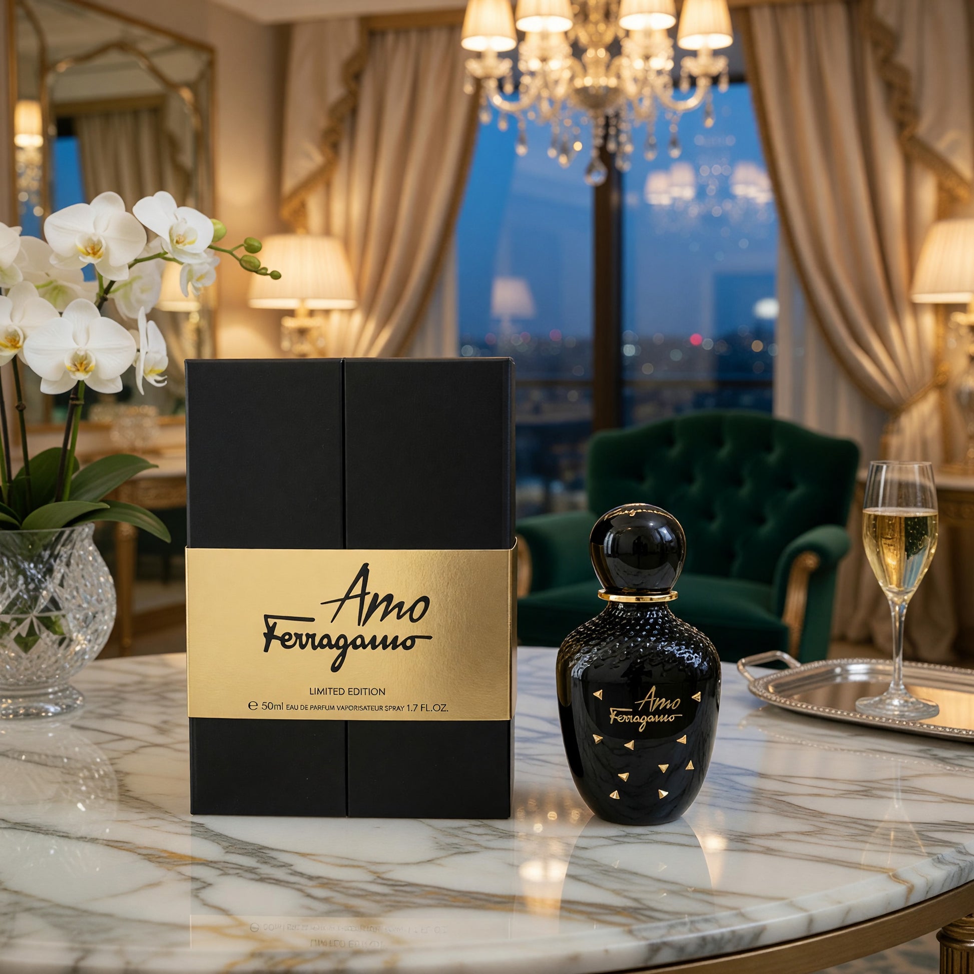 Amo Ferragamo Limited Edition Black, 1.7oz EDP Spray women