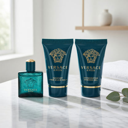 Eros by Versace, 3 Piece Mini Gift Set for Men