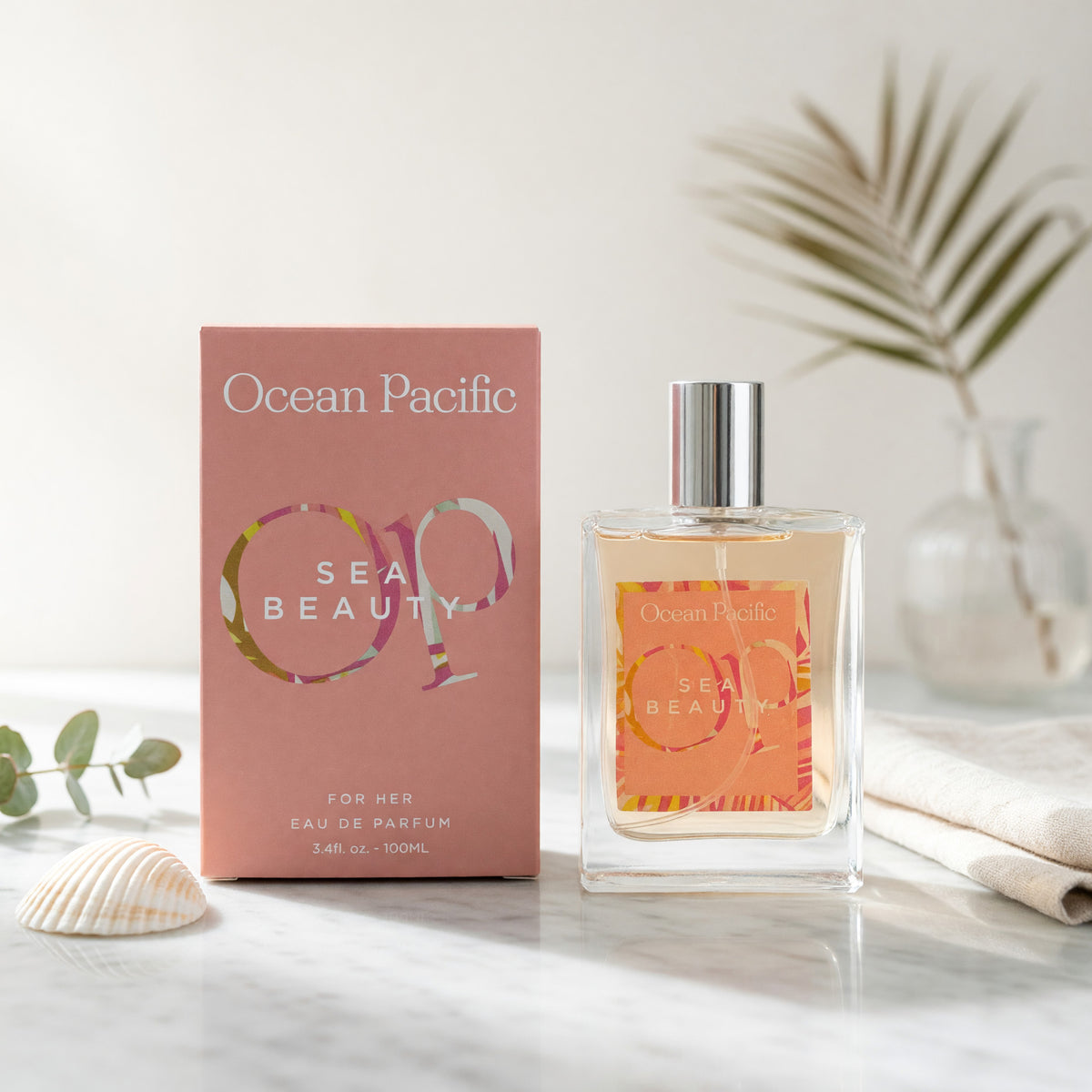 OP Sea Beauty by Ocean Pacific, 3.4 oz EDP Spray for Women