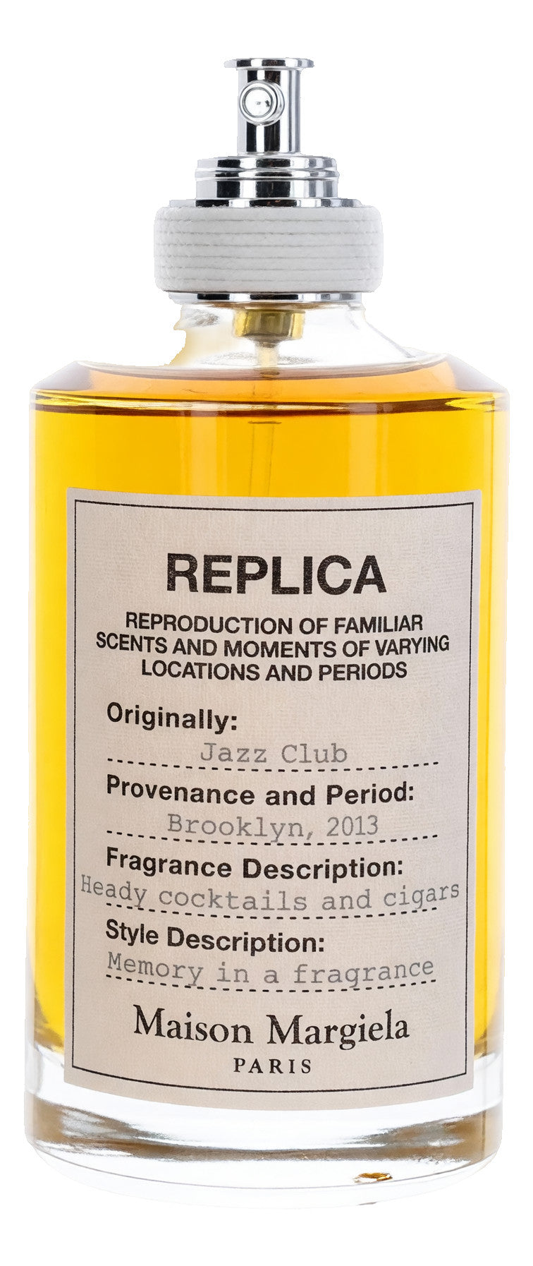 Replica Jazz Club by Maison Margiela, 3.4 oz EDT Spray for Unisex