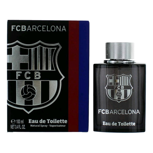 FC Barcelona Black by FC Barcelona, 3.4 oz EDT Spray for Men