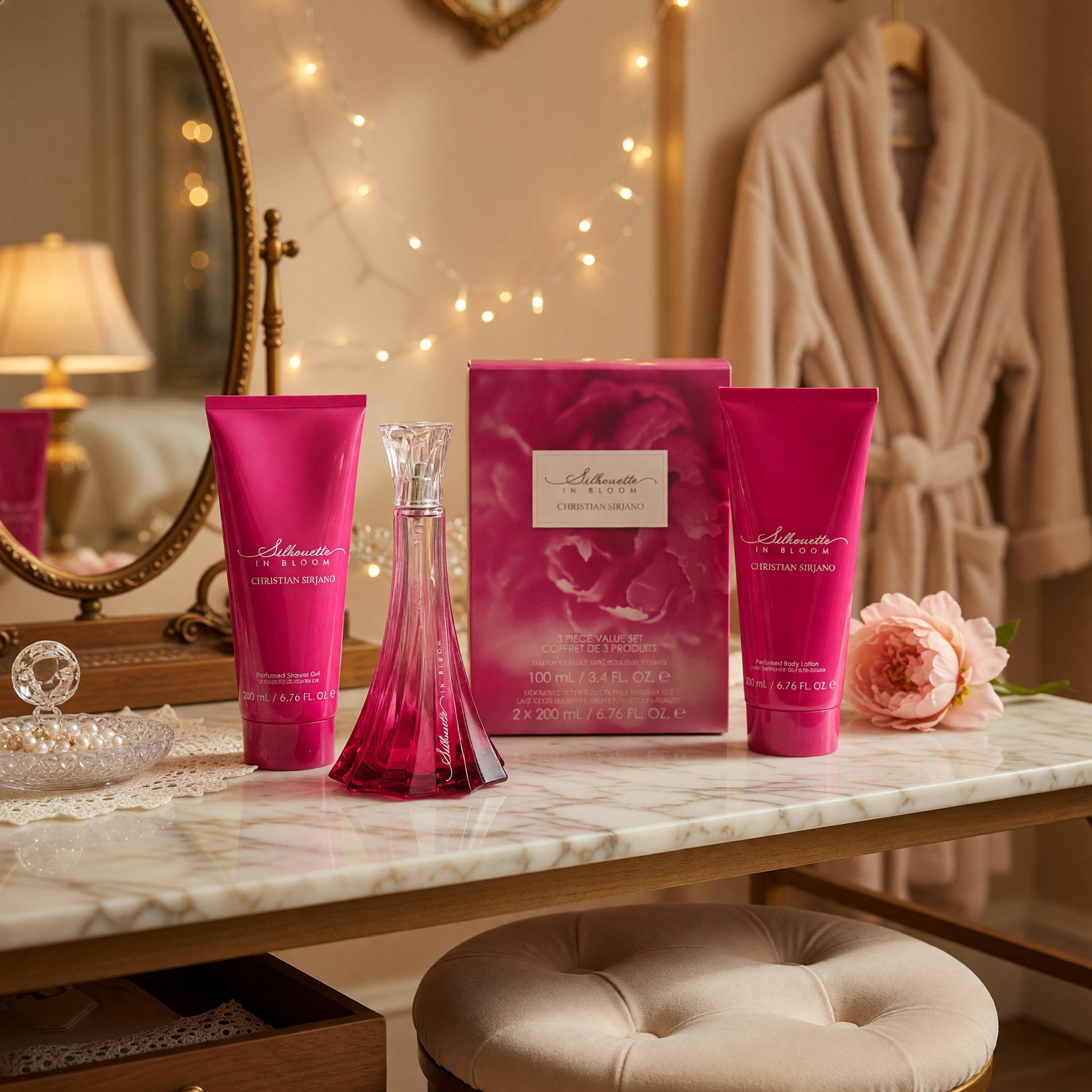 Silhouette In Bloom by Christian Siriano, 3 Piece Gift Set for Women