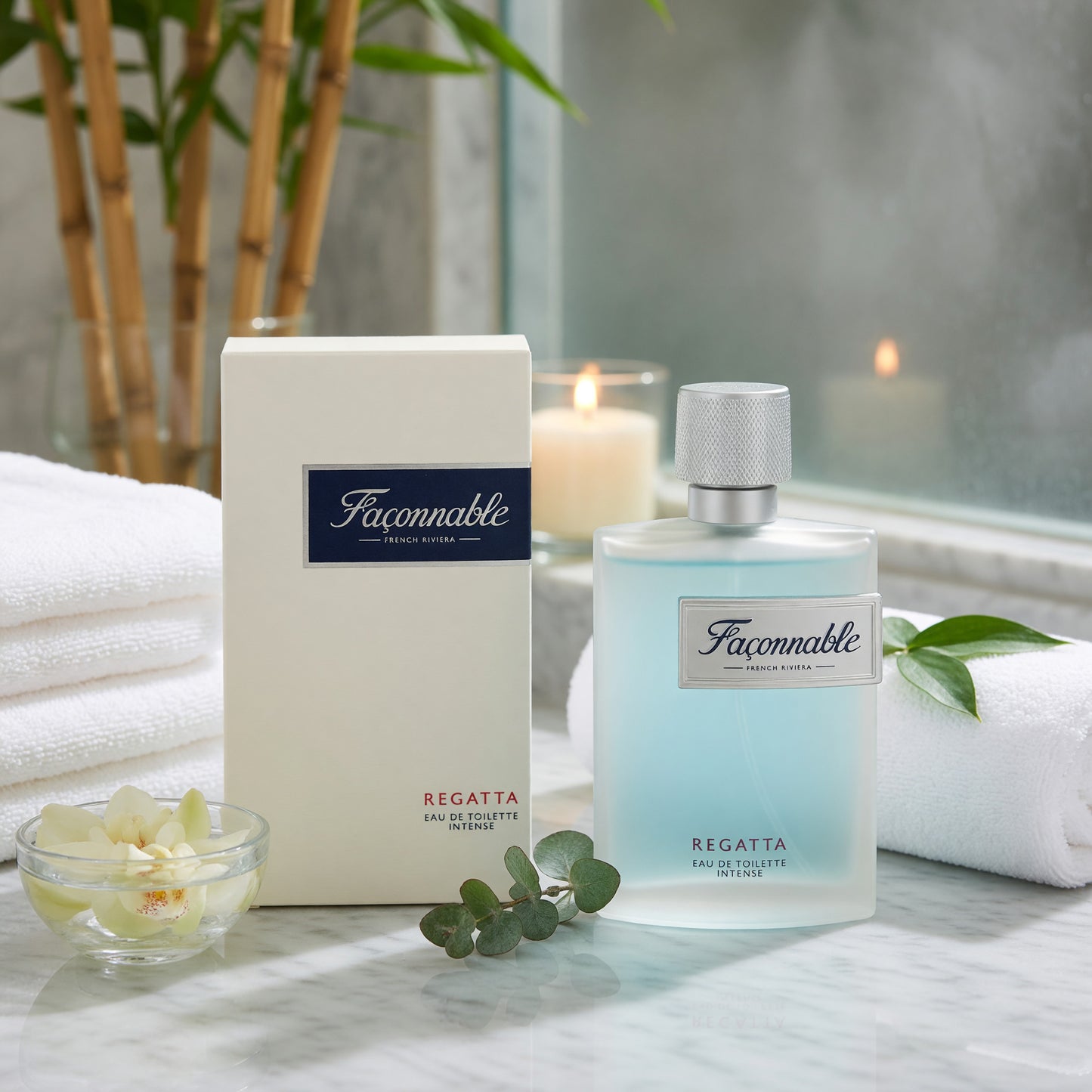 Faconnable Regatta by Faconnable, 3 oz EDT Intense Spray for Men