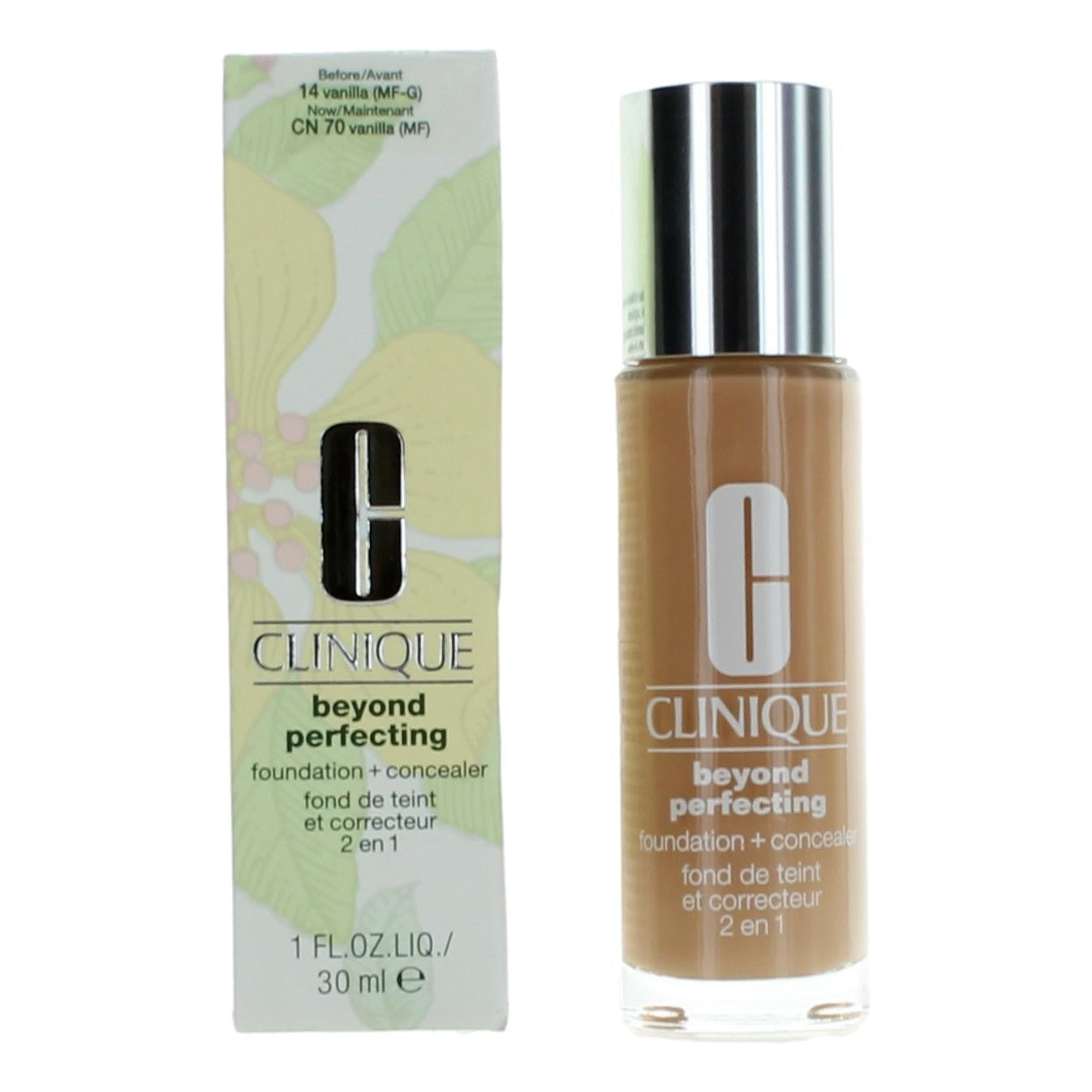 Clinique Beyond Perfecting, 1oz Foundation + Concealer - CN 70 Vanilla - CN 70 Vanilla