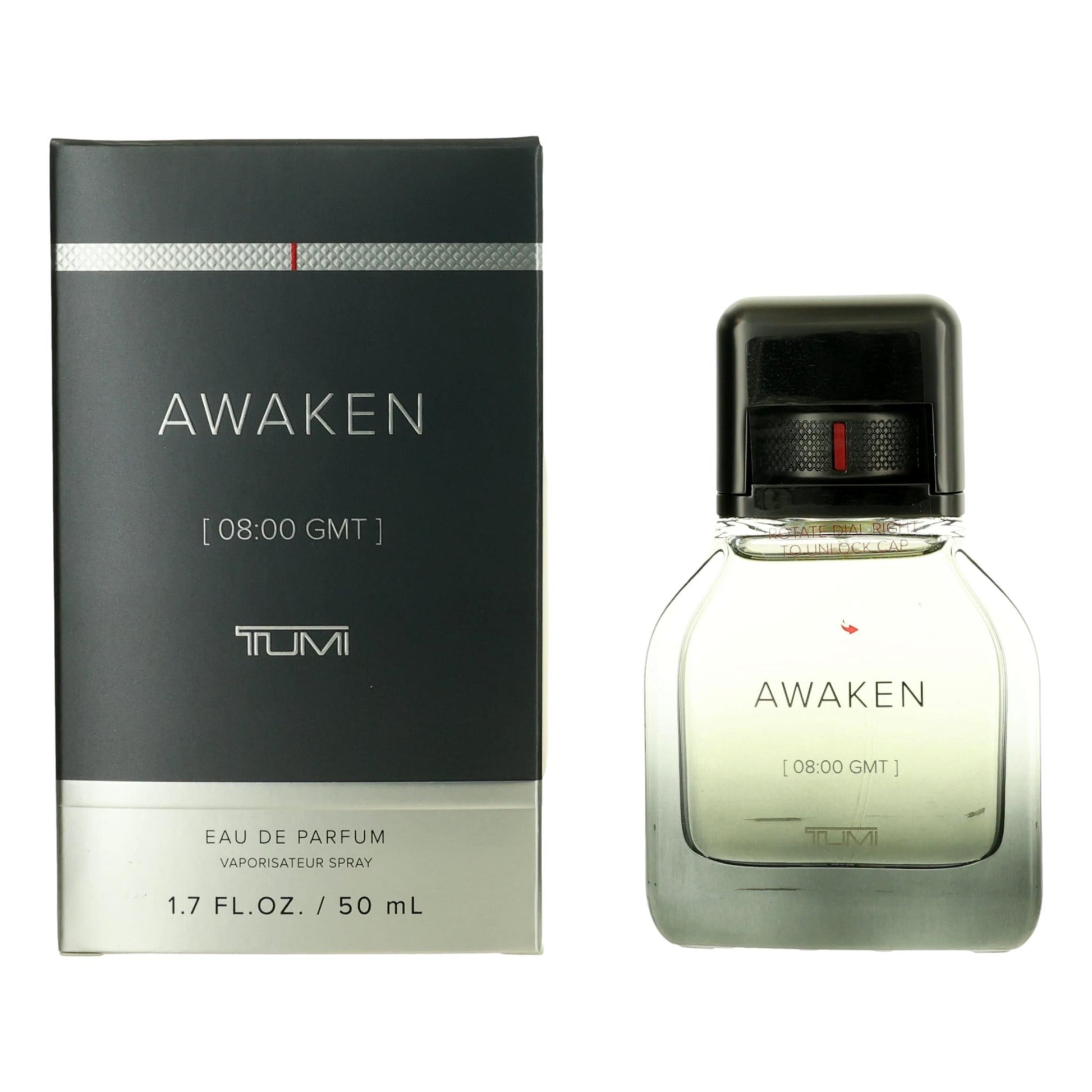 Awaken [08:00 GMT] by Tumi, 1.7 oz EDP Spray for Men