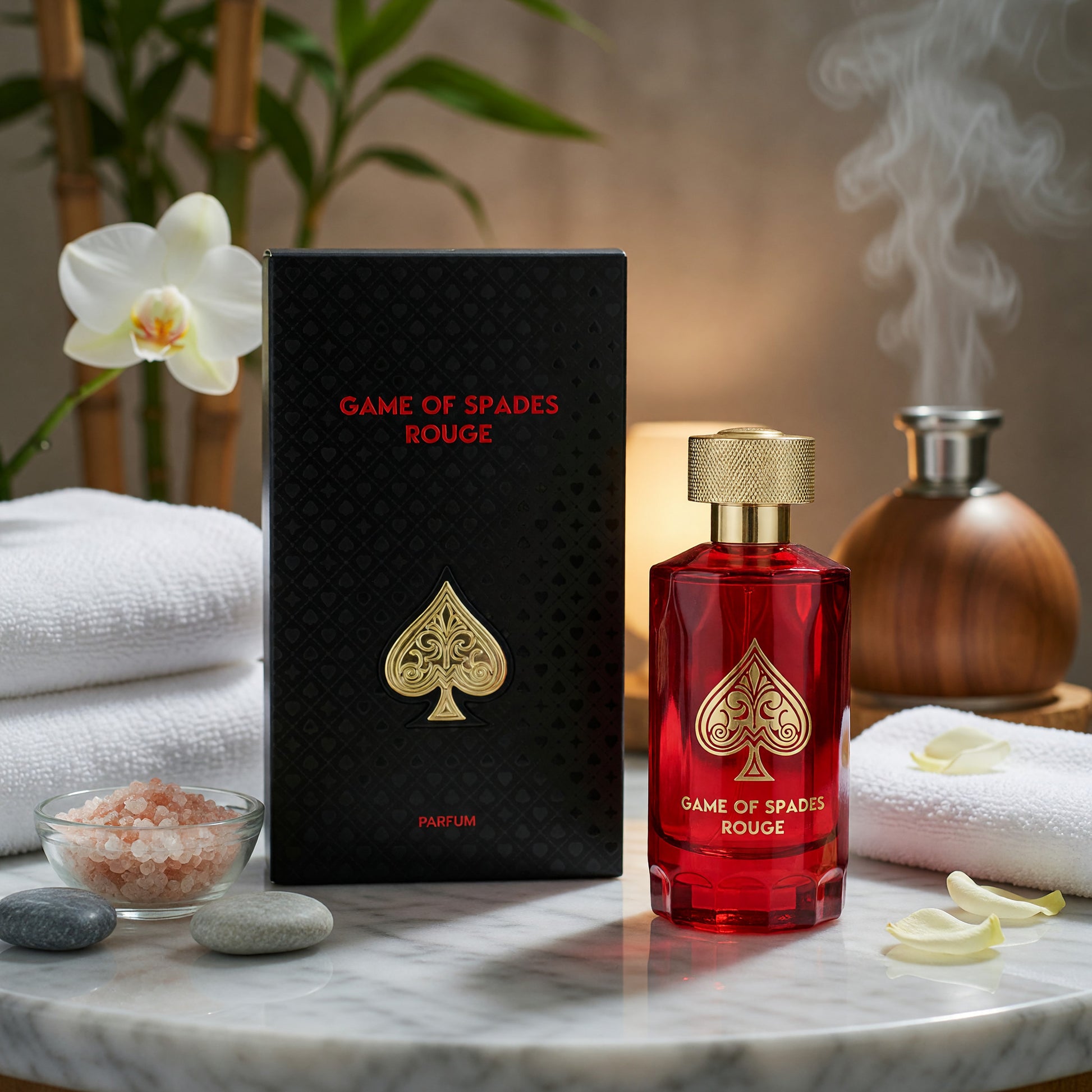 Game of Spades Rouge by Jo Milano, 3.4 oz EDP Spray for Unisex