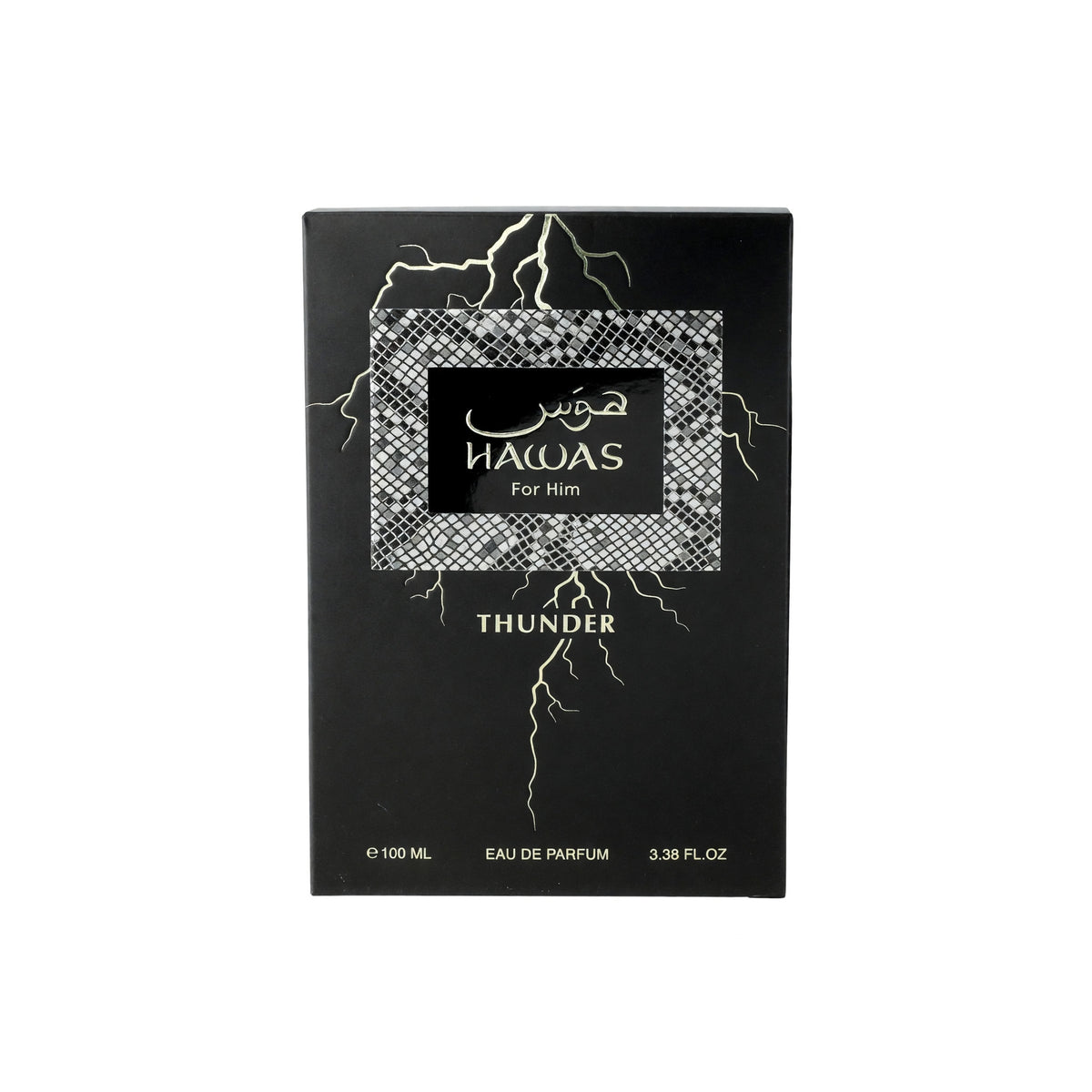 Hawas Thunder by Rasasi, 3.4 oz EDP Spray for Men