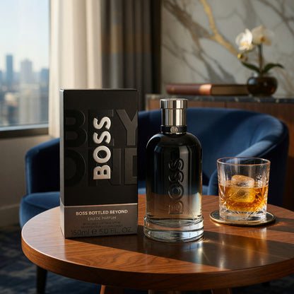 Boss Bottled Beyond by Hugo Boss, 5 oz EDP Spray Refillable for Men