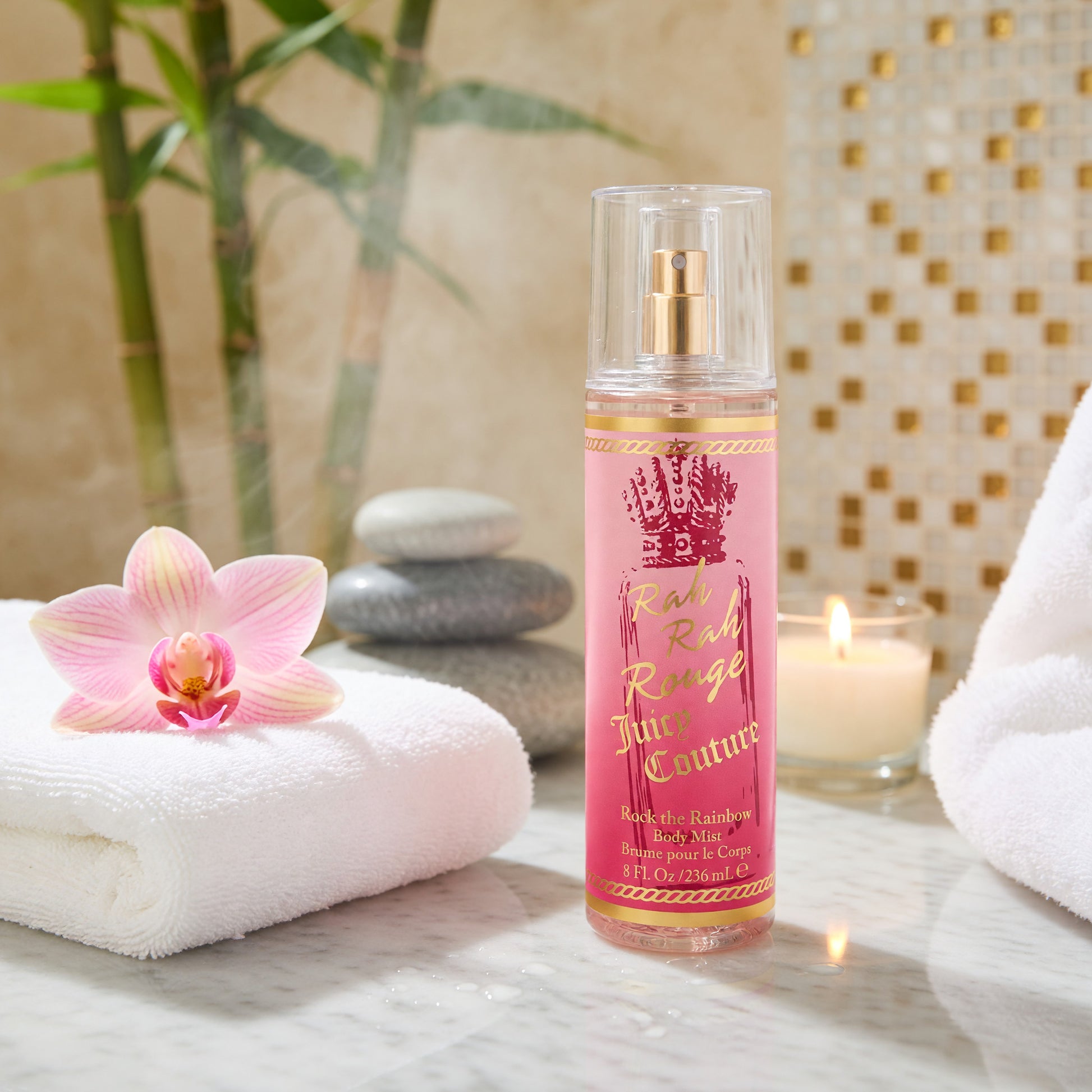 Rah Rah Rouge by Juicy Couture, 8 oz Body Mist for Women