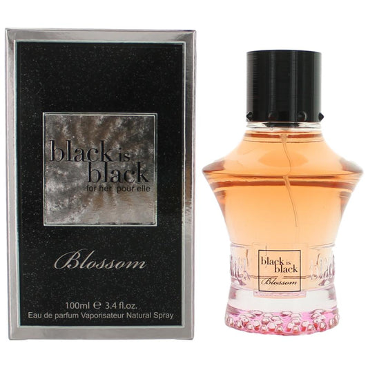 Black is Black Blossom by NuParfums, 3.4 oz EDP Spray for Women
