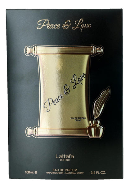 Pride Peace & Love by Lattafa, 3.4 oz EDP Spray for Unisex
