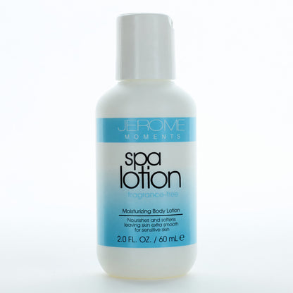 Spa Lotion Fragrance Free by Jerome Moments, 2oz Body Lotion women