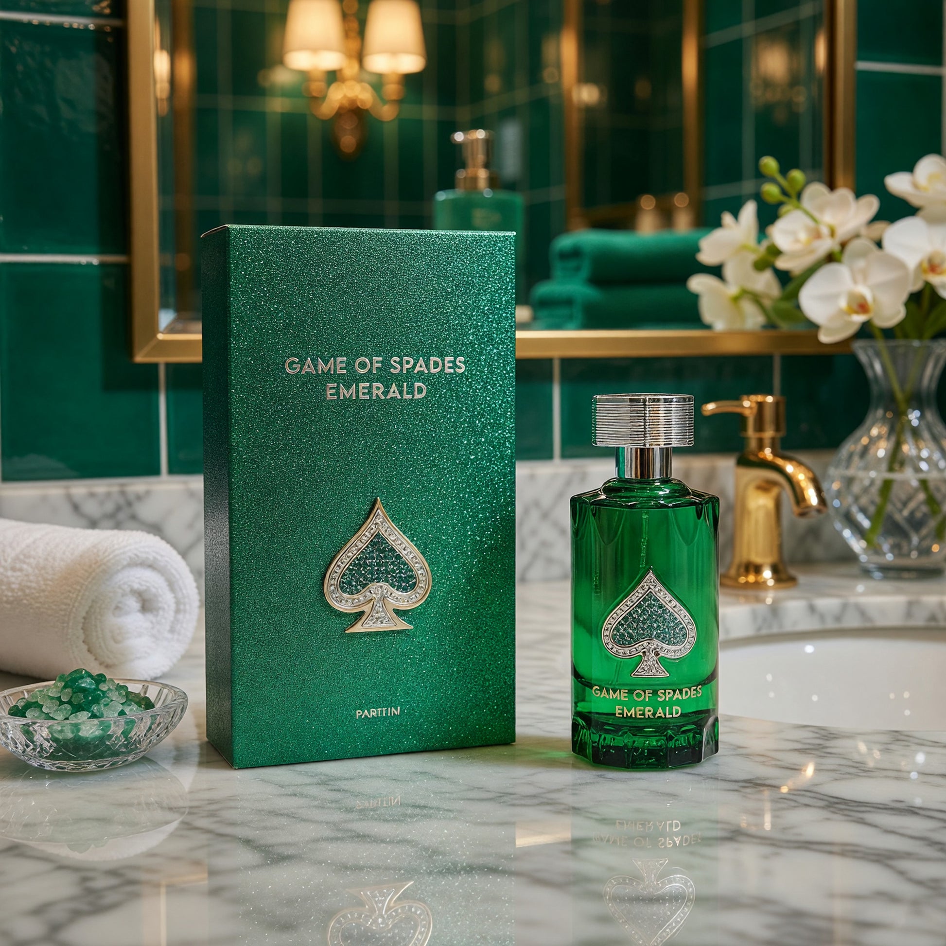 Game of Spades Emerald by Jo Milano, 3 oz Parfum Spray for Unisex  
