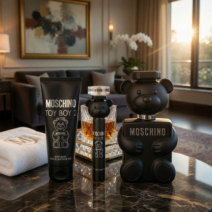 Moschino Toy Boy 2 by Moschino, 3 Piece Gift Set for Men