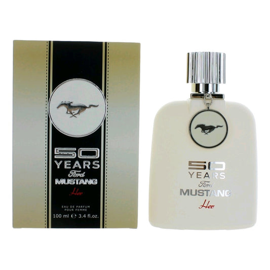 50 Years Ford Mustang Her by Mustang, 3.4 oz EDP Spray for Women