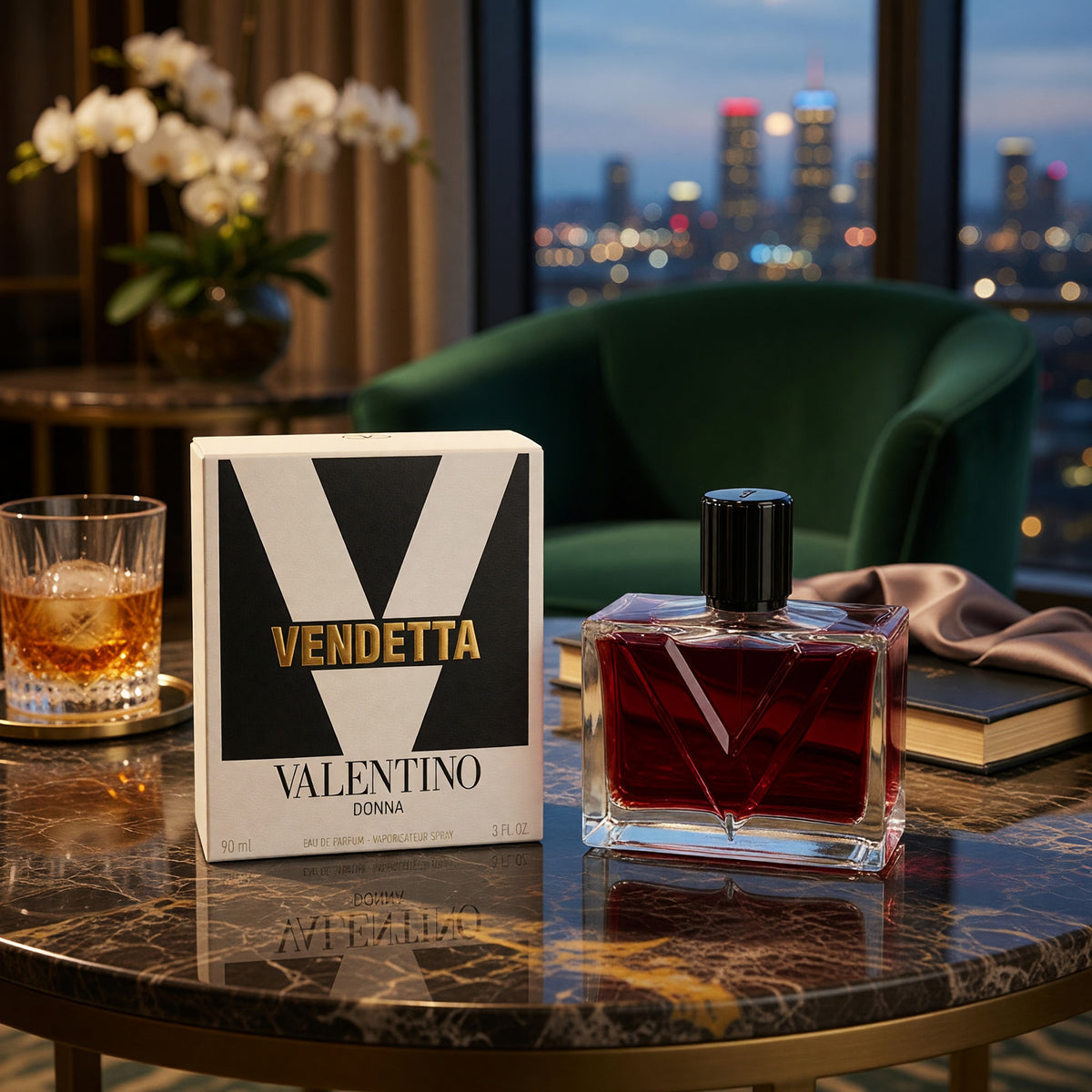 Vendetta by Valentino, 3 oz EDP Spray for Women 