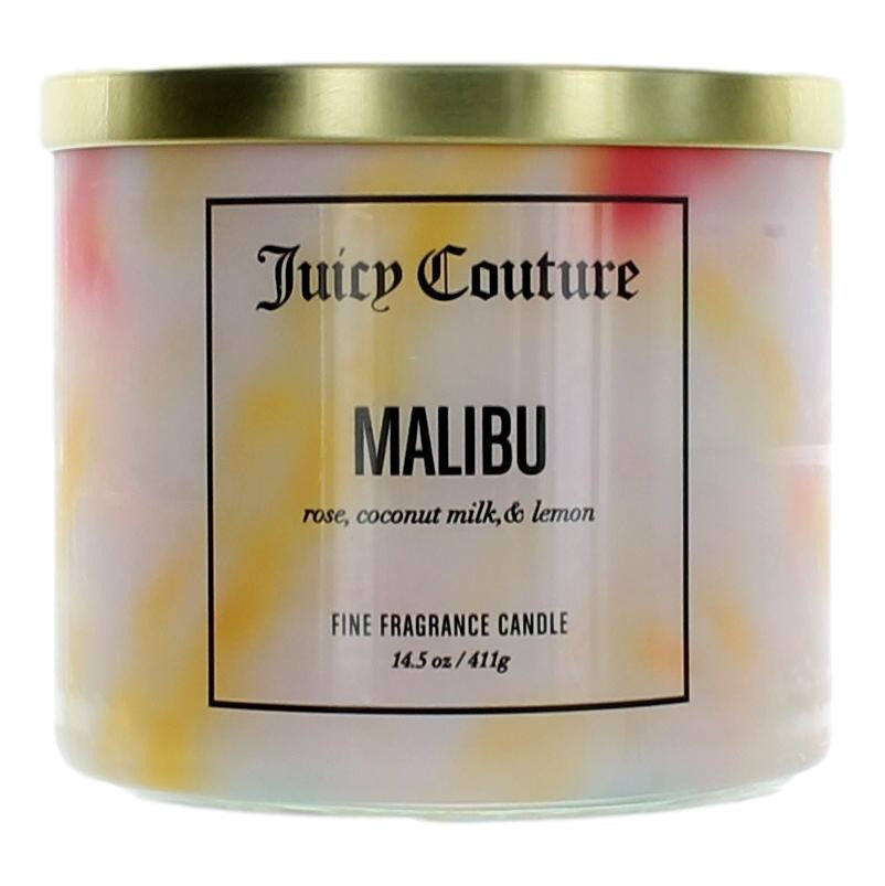 Juicy Couture 14.5 oz Soy Wax Blend 3 Wick Candle - Malibu - Malibu