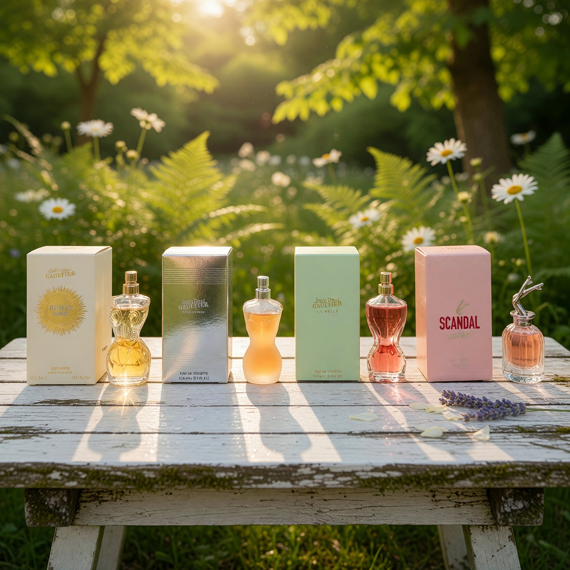 Jean Paul Gaultier, 4 Piece Feminine Mini Collection women.