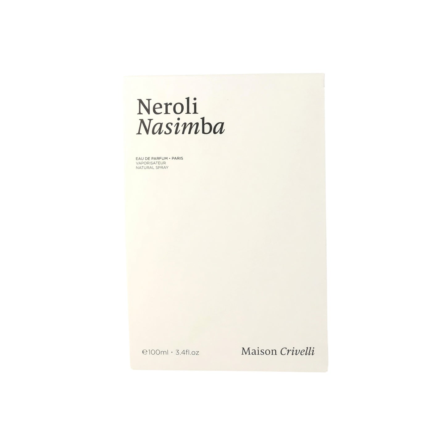 Neroli Nasimba by Maison Crivelli, 3.4 oz EDP Spray for Unisex