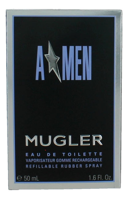 Angel by Thierry Mugler,  (A*men) 1.6oz EDT Refillable Rubber Spray men