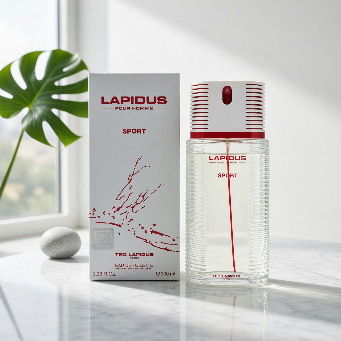 Lapidus Pour Homme Sport by Ted Lapidus, 3.3 oz EDT Spray for Men
